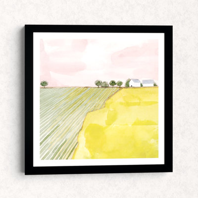 «Blush Hour II» par Grace Popp - reproduction d'art sur papier encadrée