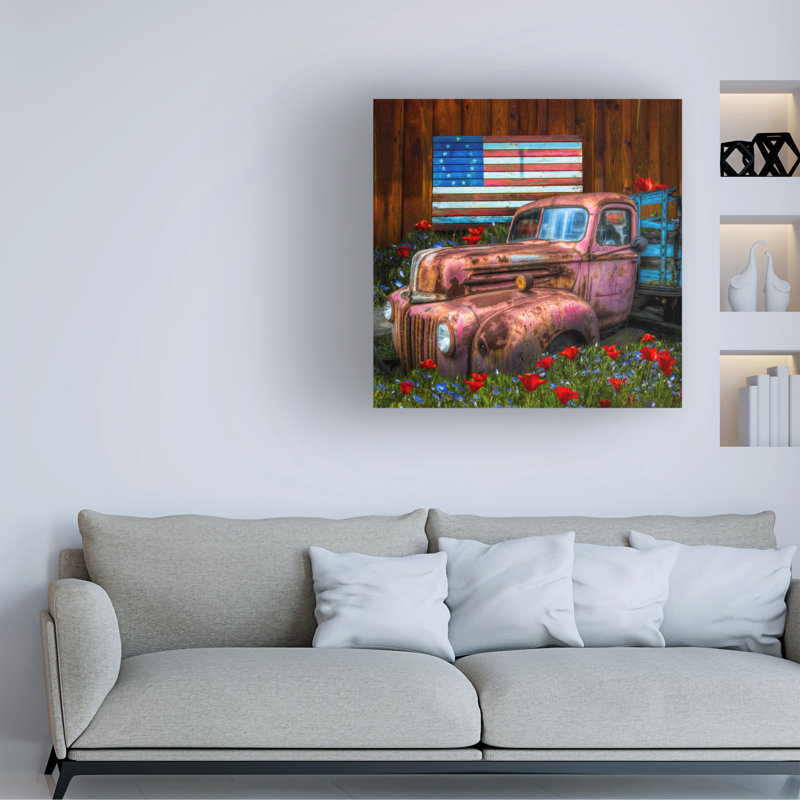 Art sur toile «Bachelo Celebrate Life Gallery Americana At Its Best», H 14 po x l 14 po
