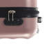 Vidaxl Hardcase Trolley Rose Gold ABS
