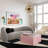 Tov Furniture Leonie Grey Faux Shearling Sofa-837256910