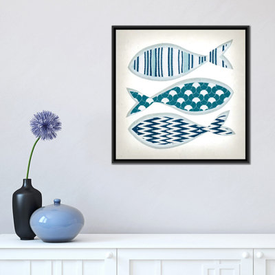 " Fish Patterns I " Graphic Art