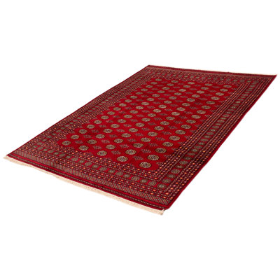 Finest Peshawar Bokhara Red Rug 8'2" x 11'0"