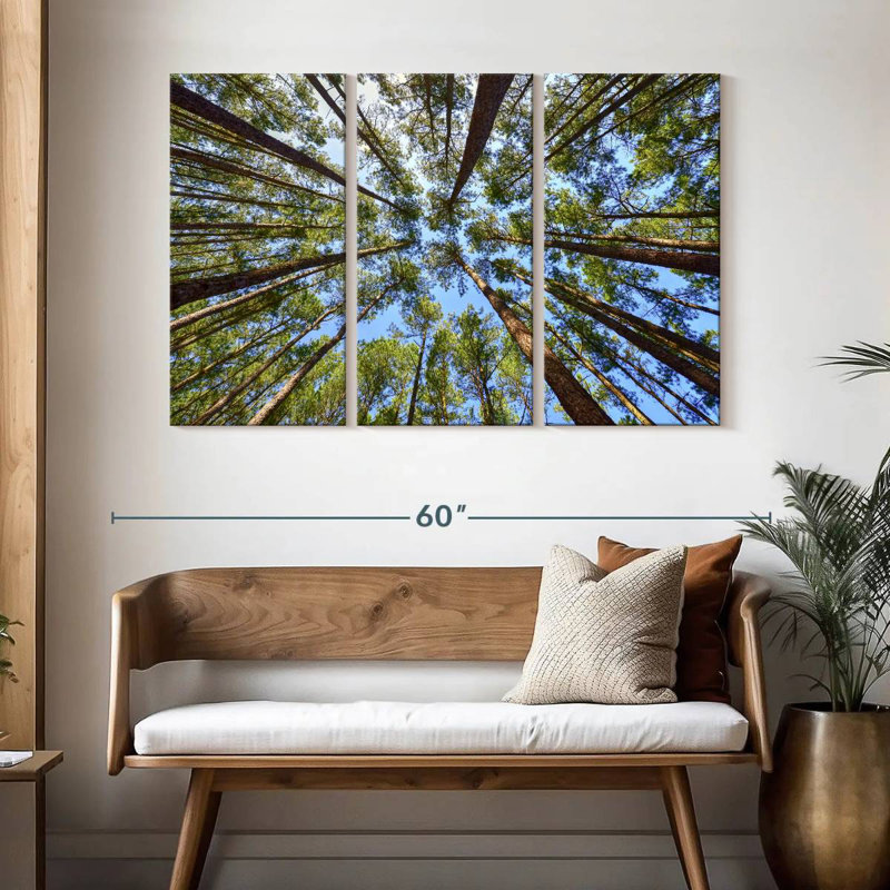 Harnek Towering Pine Trees, 32" H x 50" W