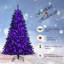 Black Cashmere Christmas Tree with 250 LED Lights