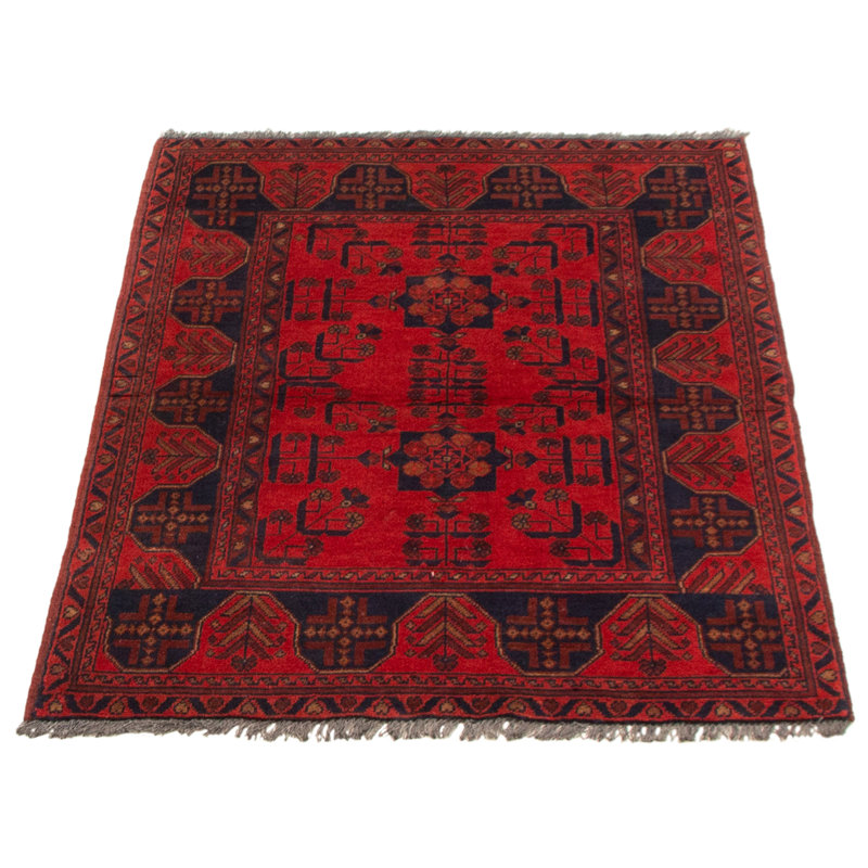 Tapis rouge Finest Khal Mohammadi 3 pi 4 po x 4 pi 8 po