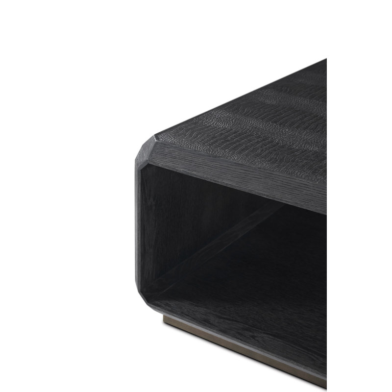 Spencer St. James Square Cocktail Table, Onyx