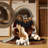 Washable Asiatic Lion Big Cats Area Rug-81258483