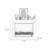 White Solid Wood Electric Fireplace
