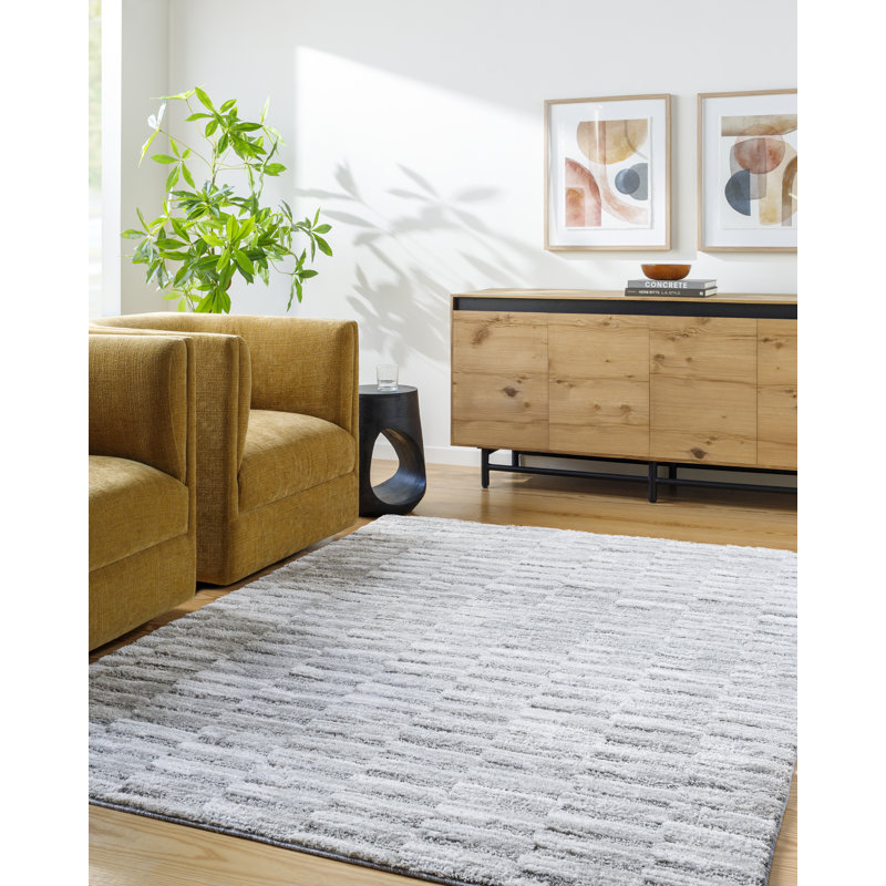 Jean-Paul Plaid Indoor Rug, Rectangle 5'3" x 7'