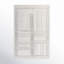 Rectangle Ronaldo Abstract Hand Loomed Wool Area Rug in Brown/Gray-2046800537