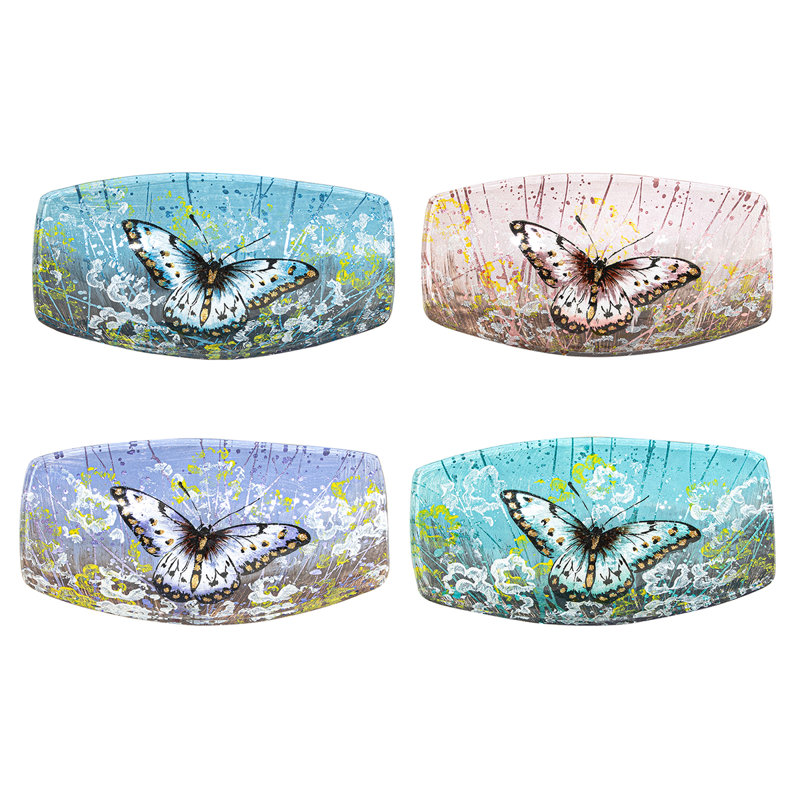 Kempinski Glass Decorative Plate