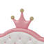 Lit princesse en cuir PU avec tête de lit capitonnée-118012635