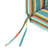 22" x 44" Outdoor Chair Cushion with Ties and Loop-1934152620
