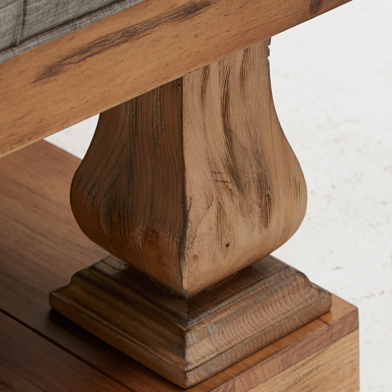 Table basse avec rangement Gowans, Gris