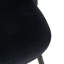 Dolly 47cm H Polyester Blend Upholstered Upholstered Back Side Chair in Black-81095481
