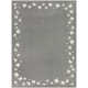 Lorccan Geometric Gray Area Rug