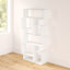 Sandra Bookcase | Asymmetric Freestanding Bookcase with 10 Compartments-24384062