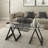 Cross Legs Dancy Coffee Table-1598650398