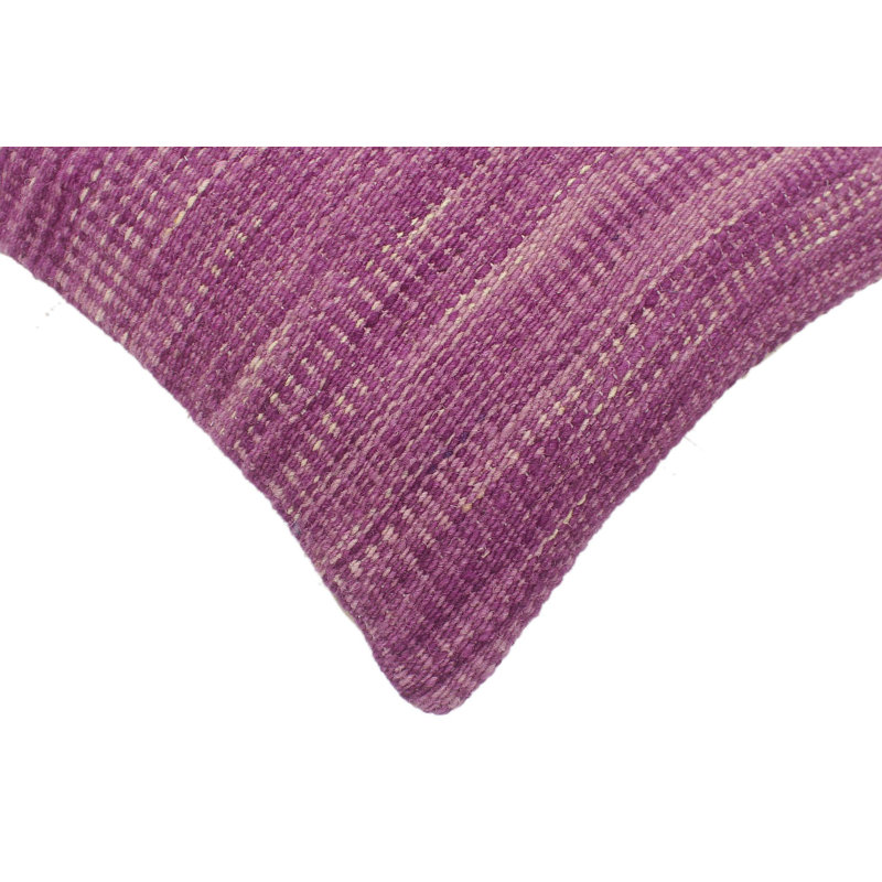 Coussin décoratif géométrique, Mauve