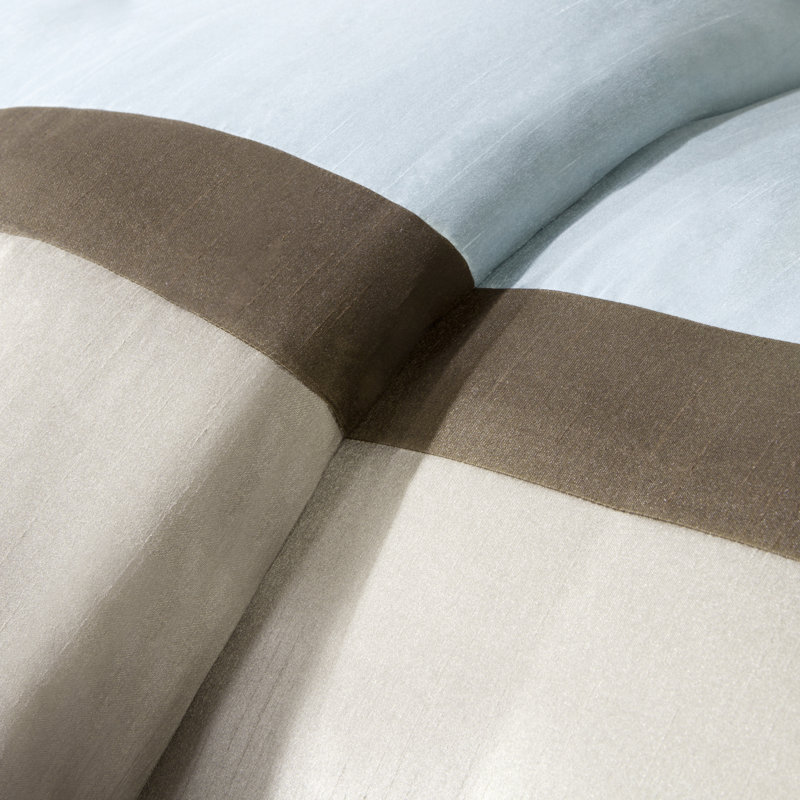 Ensemble d'édredon pour grand lit 7 pièces Geneviève, Édredon de grande taille et 6 pièces supplément