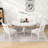 Afreena 4 - Person Extendable Dining Set-1331289265-1331289270-1331289268