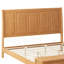 Structure de très grand lit avec tête de lit haute et banc de rangement, lit-bateau en bois massif avec coffre de 79 pouces, aucun sommier requis-130033552