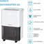 Shinco 10L/Day Energy Efficient Electric Compressor Dehumidifier For Home,Carbon Air Purifier, Continuous Drainage，Auto Restart，Laundry Drying，24 Hour Timer，Damp Mould Control