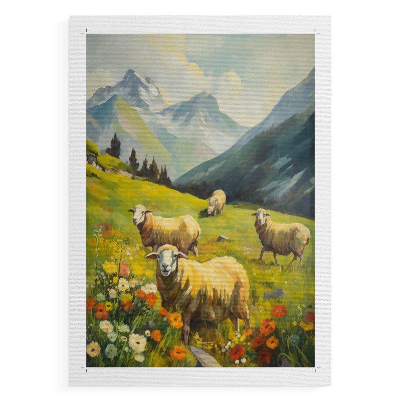 Paysages série CCXLIV - Impression sur toile seulement - NON-CADRE, H 48 po x l 32 po