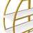 Ottorino Steel Geometric Bookcase