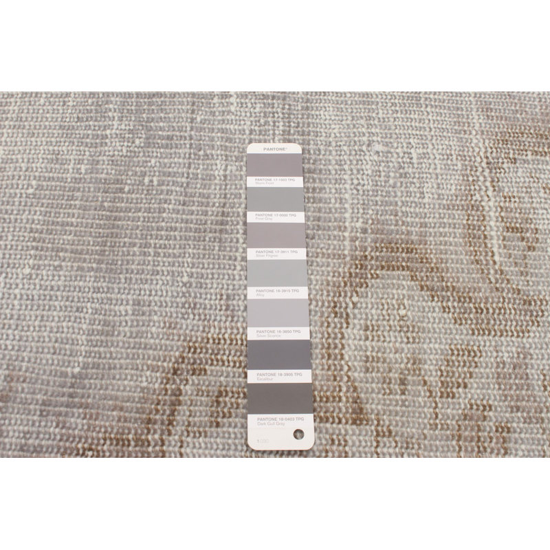 Tapis gris à transition de couleur 5 pi 9 po x 9 pi 6 po
