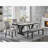 Dining Bench With Contemporary Design