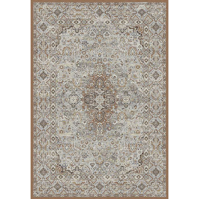 JARDIN ANTIQUE 9,2 X 12,10 57275-9285 BEIGE / MULTI, Rectangle 9 pi 2 po x 12 pi 10 po