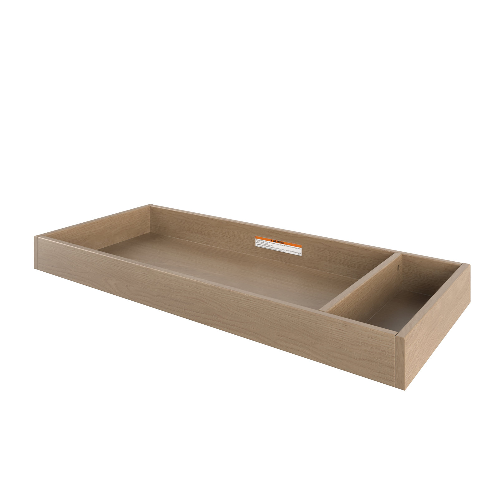 Universal Changing Table Topper, Nutmeg