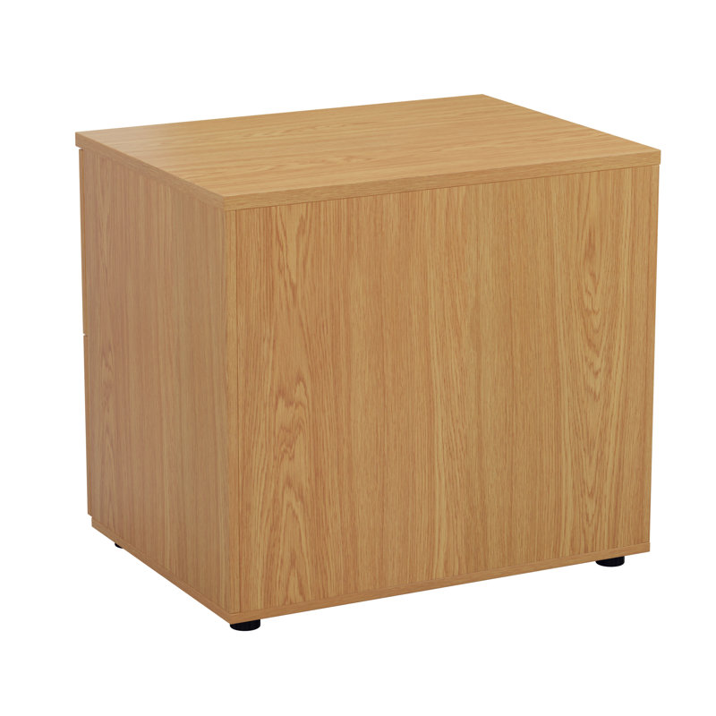 KIS 80 cm W 2 -Drawer Filing Cabinet, Oak