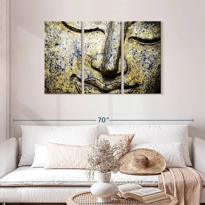 Adella Thai Sleeping Buddha, 28" H x 45" W