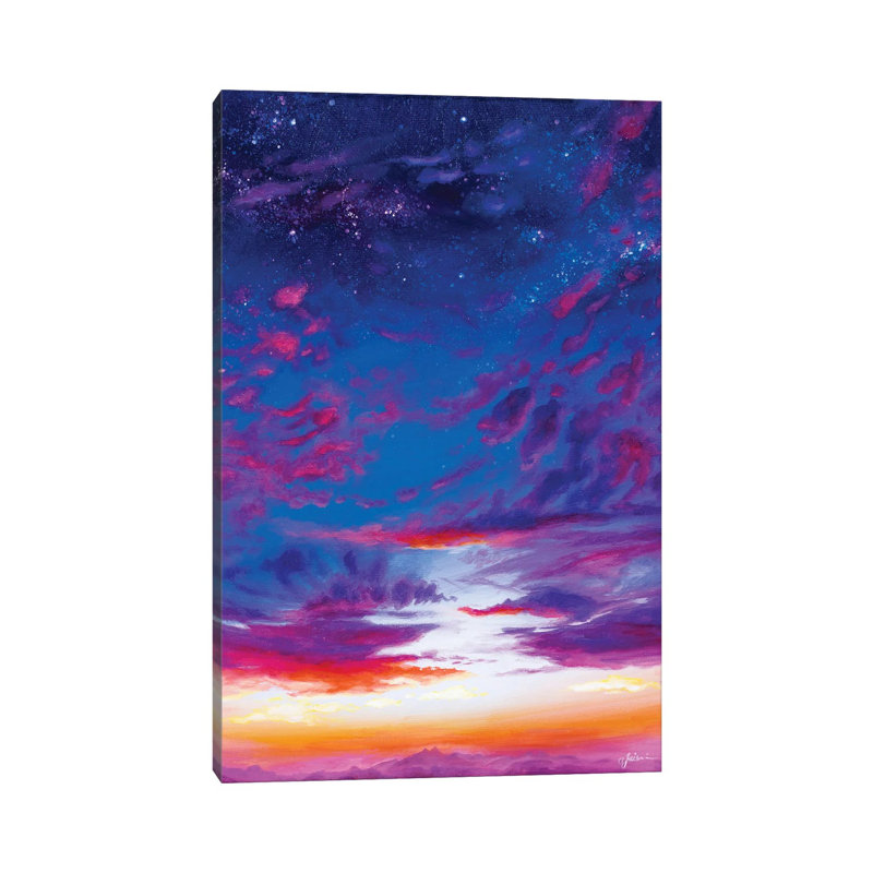 Mountain Twilight II by Andrea Fairservice - Painting on Canvas, 66.04 cm H x 45.72 cm W x 3.175 cm D, Wrapped Canvas