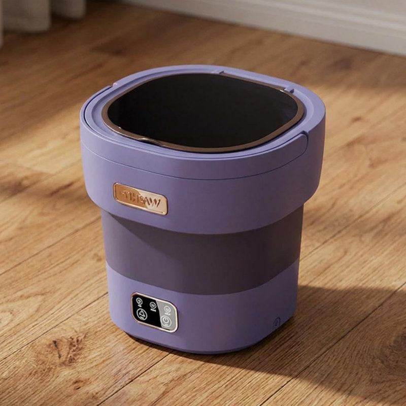 Mini Washing Machine and Dryer, 12L Foldable Mini Washer for Underwear, Upgraded Collapsible Washing Machine, for Baby Clothes Socks Apartment