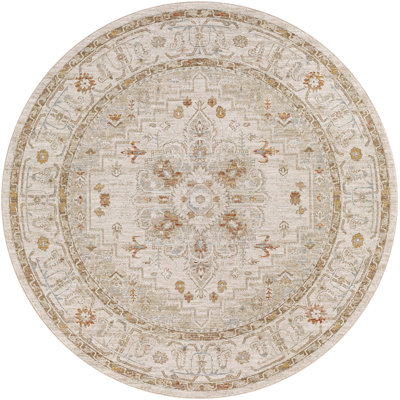 Tapis oriental gris clair / rouge brique Finnlagh