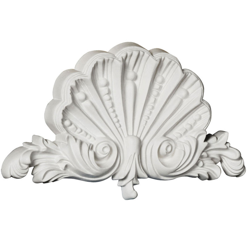 Cosmo 5.5'' H x 9.38'' W x 1'' D Urethane Onlay Scroll