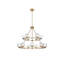 Lustre à deux niveaux 36 pouces Enrique-828147684