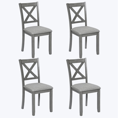 Chaises de cuisine avec siège rembourré, chaise d'appoint pour la salle à manger