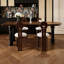 Walnut Rectangular Solid Wood Dining Table-133458173