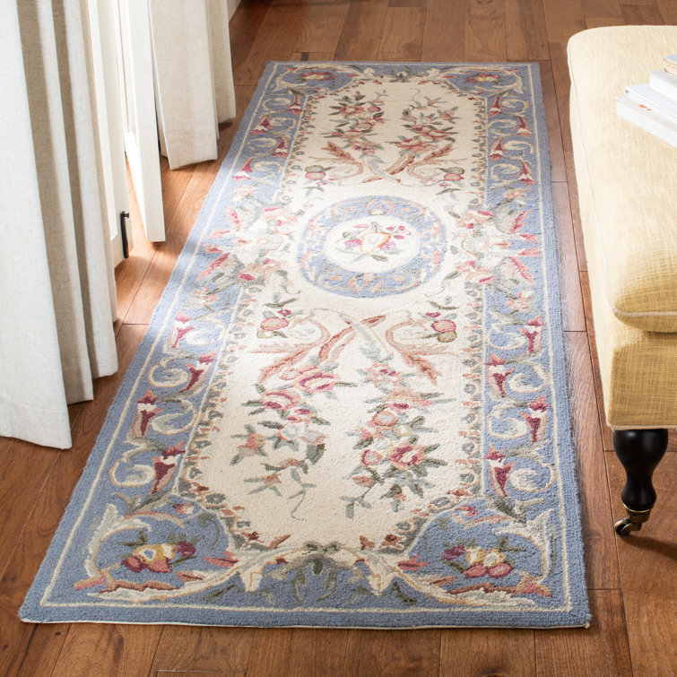 Brayton Hand Hooked Wool Floral Rug