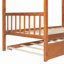Lit simple en bois avec lit gigogne simple, gris-918694693-918694695