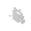Armoire inférieure à 3 tiroirs DL Cabinetry (prête à assembler) de style Shaker l 12 po x H 34,5 po x P 24 po-123598795-124950285
