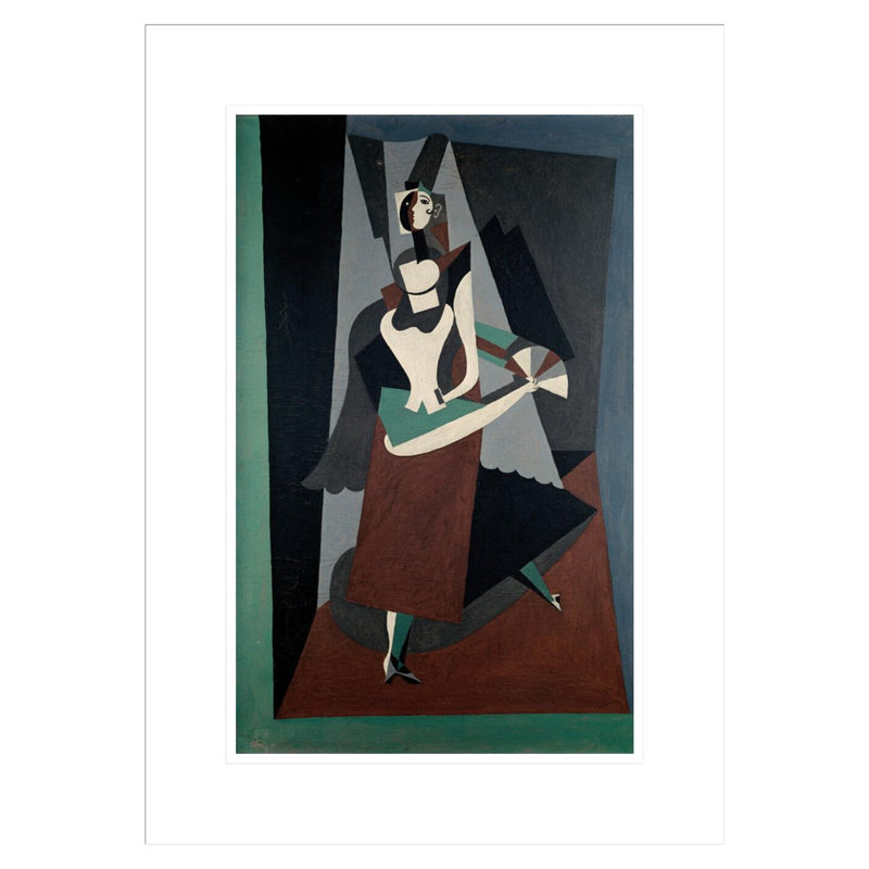 Pablo Picasso - estampe numérique encadrée, H 21,75 po x l 15,71 po