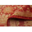 Tapis de bois one-of-kind à la main-noué la 2010 ushaks rouge 5 pi x 9 pi laine de 9 po Yaak