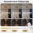 Modern Minimalist Marble-Look LED Linear Kitchen Island Pendant Light