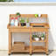 Manufactured Wood Potting Bench-941876712