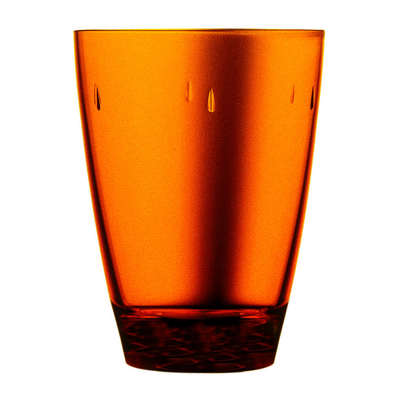Polycarbonate Tumbler 15 oz - 6 Pieces - Amethyst, Amber